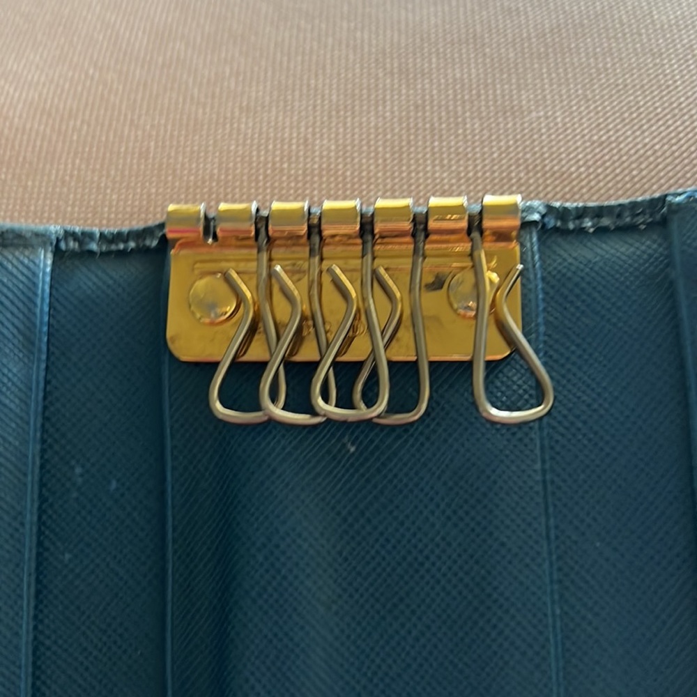 Authentic Prada Saffiano Key Case - image 5